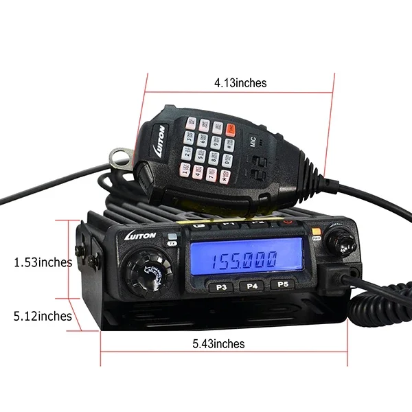 High Quality Uhf Or Vhf Radio LT-580 60w High Power Output Talki Walki 100km