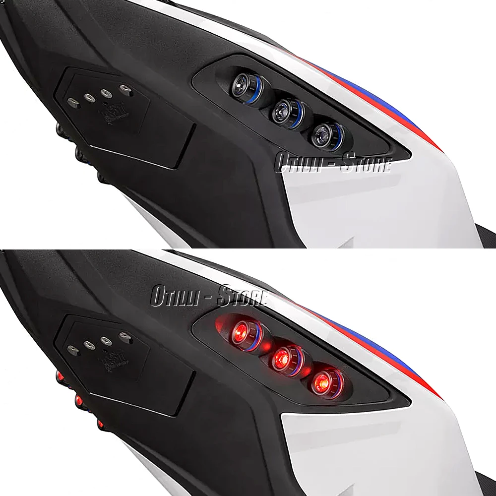 2020-2022 2021 Xe Máy LED Phía Sau Flasher Chỉ Báo Blinker Đèn LED Tín Hiệu Accessorie Cho Xe BMW S1000RR S1000rr S 1000 RR