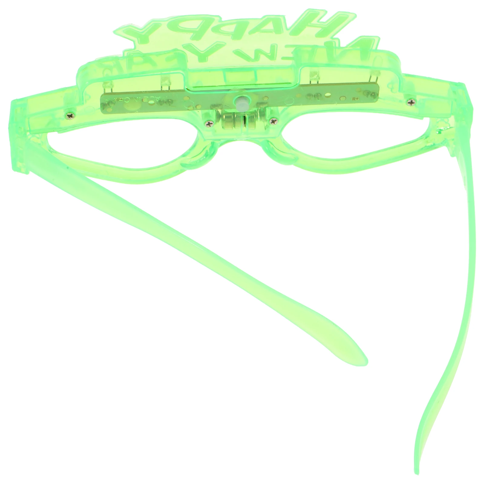 

Happy New Year Light Up Glasses Luminous Funny Eyewear Glowing LED Sunglasses Flashing Party Favors Costume Prop (Random Color)