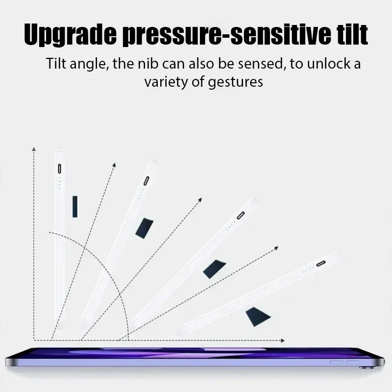 Voor Apple Potlood Palm Afwijzing Power Display iPad Potlood Pen Voor iPad 2025 2024 2023 2022 2021 Pro Air mini Specifieke Stylus