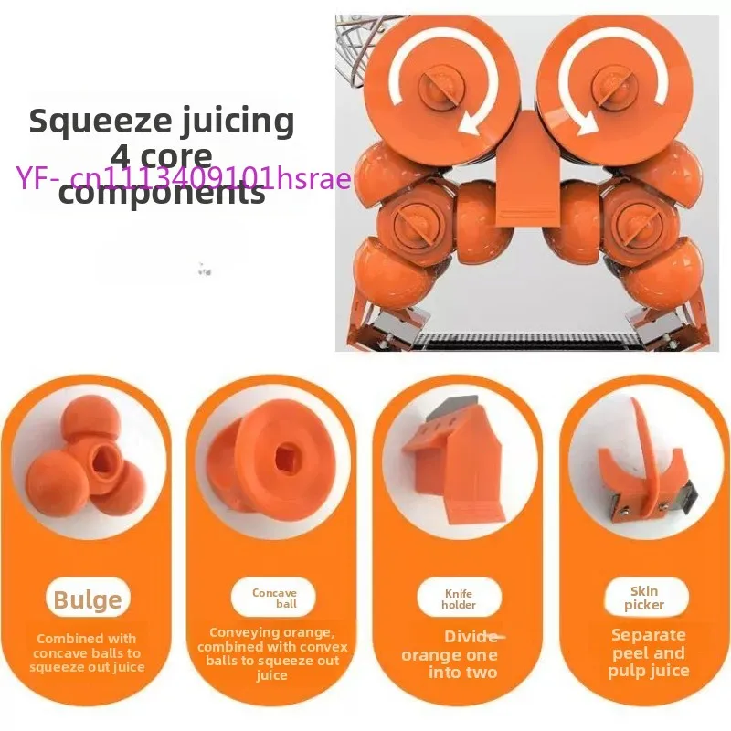New Replacement Peeler Blade for 2000E-2 / XC-2000E Commercial Orange Juicer Machine Parts