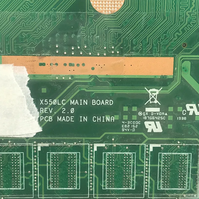 

X550LC REV.2.0 с материнской платой процессора SR16Z I7-4500U N14M-GE-S-A2 GT750M для материнской платы ноутбука ASUS, 100% полностью протестировано, работает хорошо