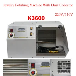 Polishing Machine With Dust Collector Mini Polishing Grinding Motor Bench Grinder Polisher Jewelry Polisher Machine 110V 220V