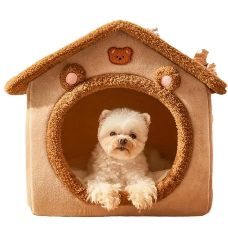 

Cat litter universal in all seasons, warm in winter, closed and safe cat bed