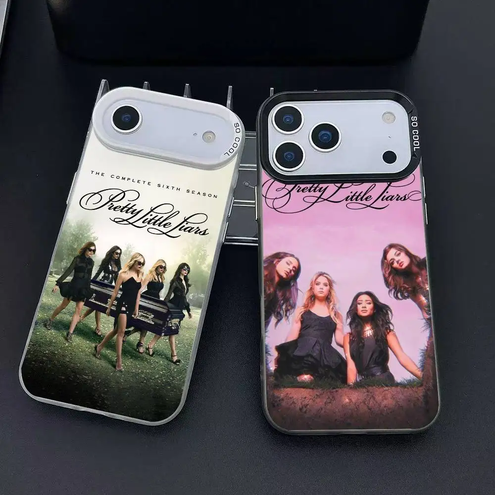 P-Pretty Little L-Liars Capa de telefone para iPhone 12 13 14 15 16 17Pro Max Plus Proteger Chapeamento Capa de telefone