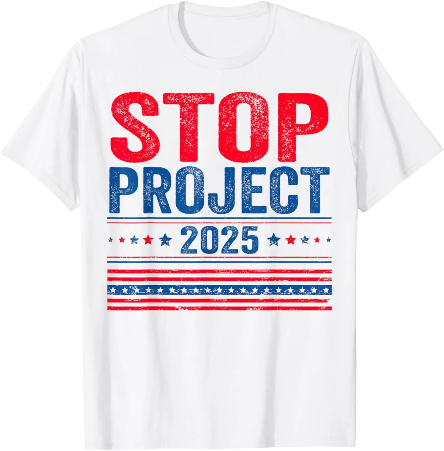 Stop Project 2025 Flag USA T-Shirt