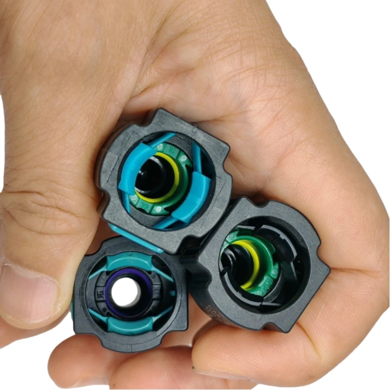 9.49mm 9.49 ID8 SAE 3/8 Yakıt borusu bağlantısı evrensel otomatik Yakıt hattı hızlı bağlantı ID8 dişi yakıt hattı konektörü 2 adet çok