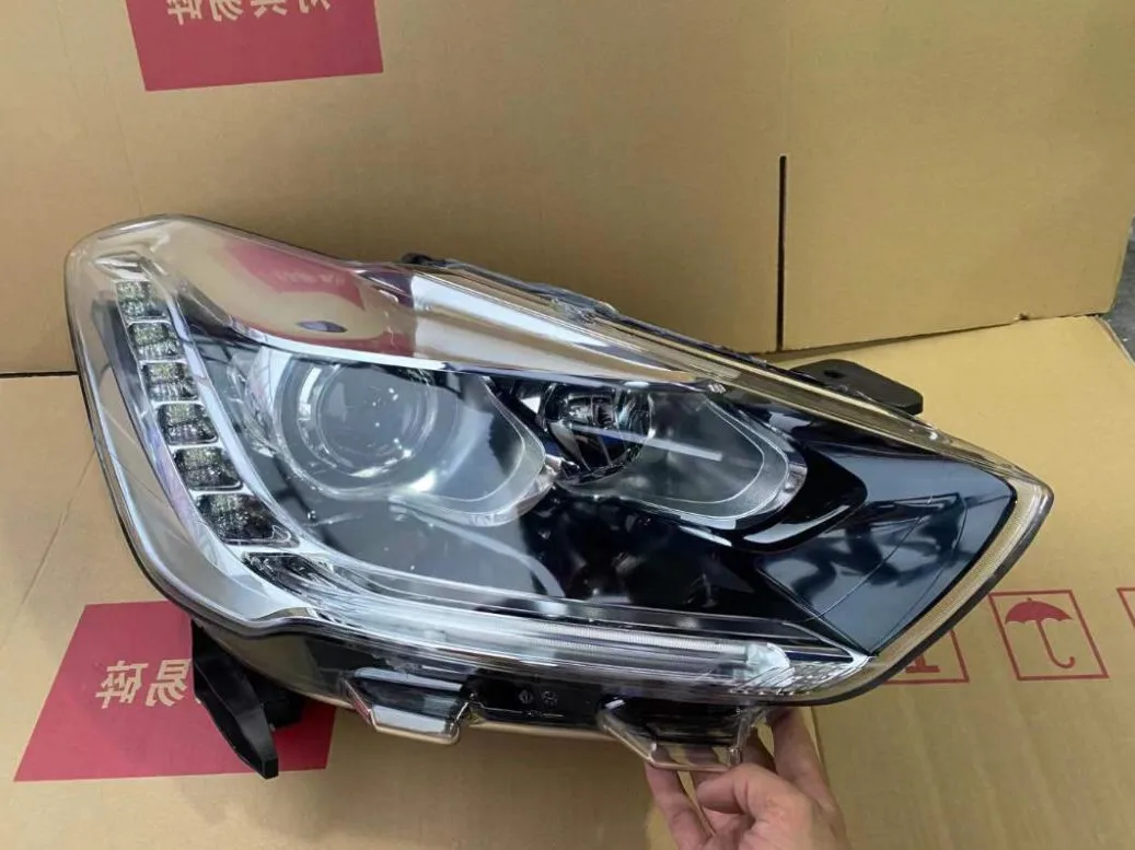 Car Led HID Headlight Daytime Running DRL Angel Eyes headlamp Low High Beam for Citroen DS5 13-15 Автомобильные лампы