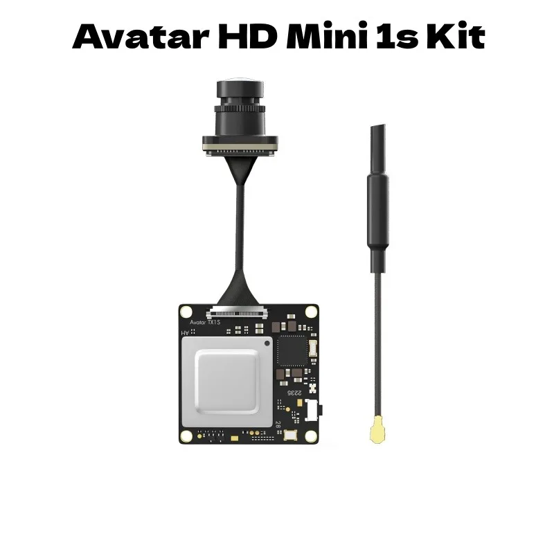 Caddx Walksnail Avatar HD Mini 1s Kit 1080P 60fps nanoCamera V3 VTX 32G Avatar Mini 1s Lite Kit Lage latentie voor FPV Racing Drone
