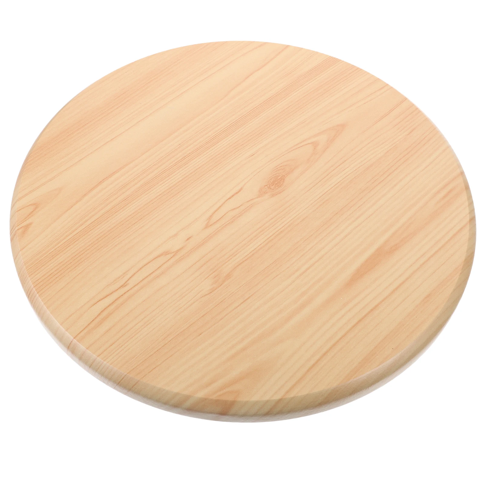 Wood Grain Replacement Circular Wooden Chair Seat for Office Round Chair Seat Replacement For Stool Cover Durable Round Stool