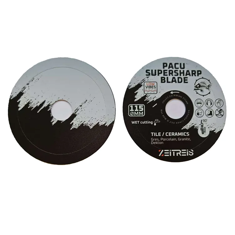 Factory Direct Sales Black Resin Diamond Cuttingdisc High-tech Premium Raw Materials