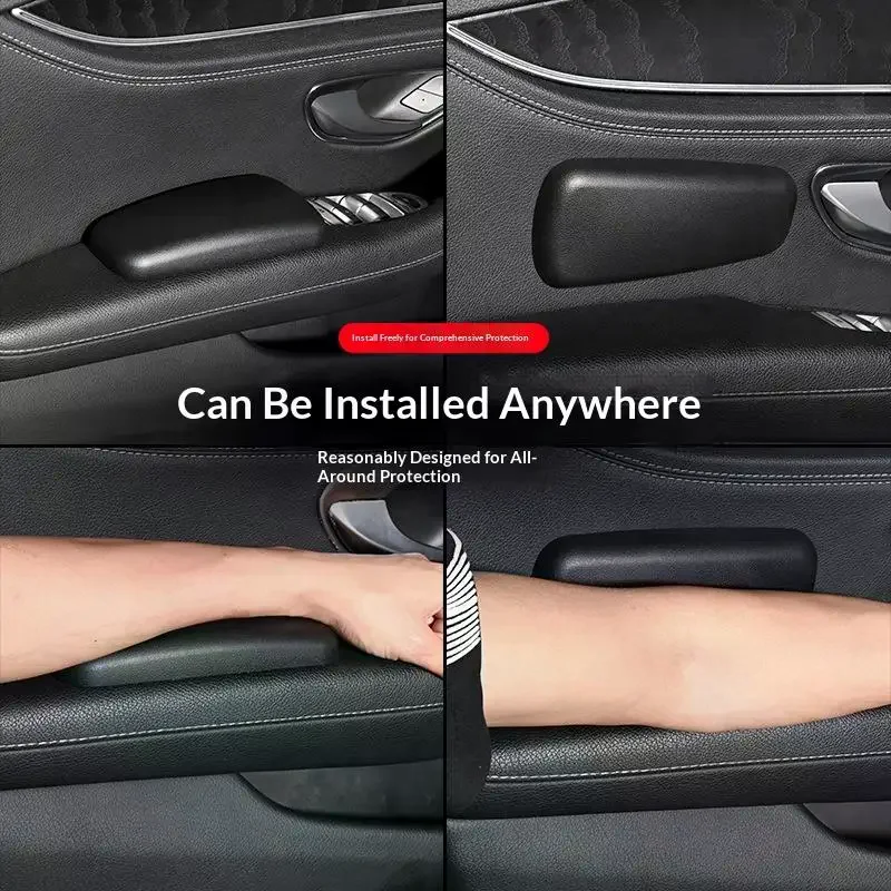 Car Knee Pads Adjustable Memory Foam Leg Extender Cushion Ergonomic Support for Driving