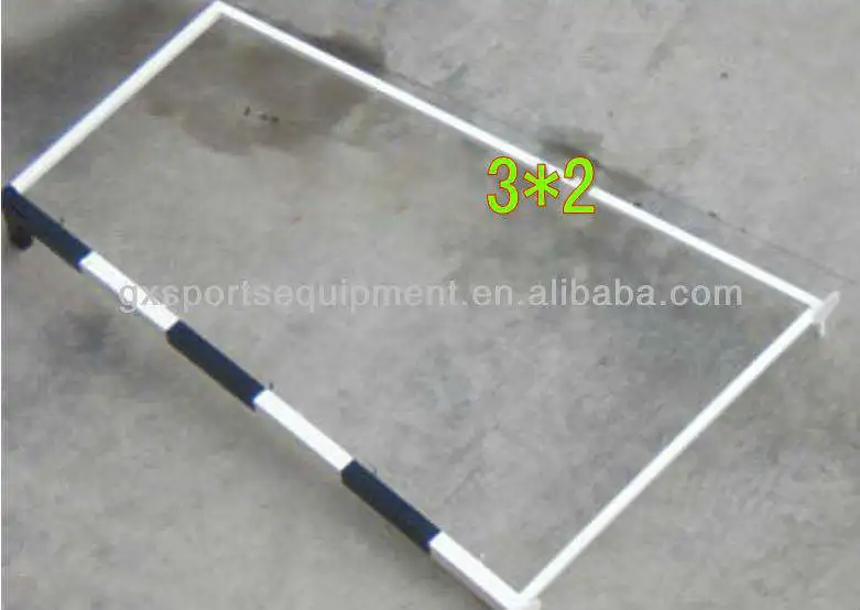 مدرسة 3m * 2m كرة اليد كرة القدم كرة القدم إطار الهدف التدريب في الهواء الطلق للأطفال كرة القدم هدف كرة القدم
