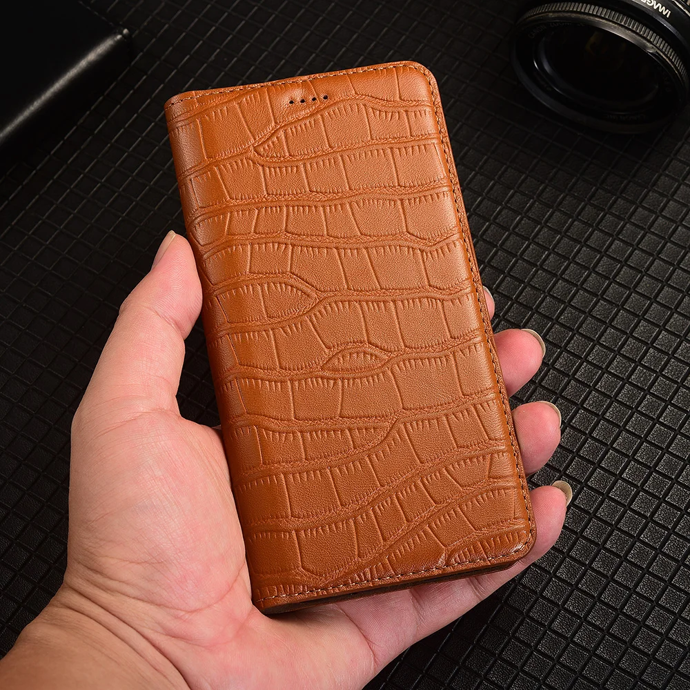 Crocodile Belly Genuine Leather Flip Case For Huawei Mate 10 20 20X 30 40 50 60 70 XT Pro Plus Lite Ultimate Wallet Cover Cases - Image 6