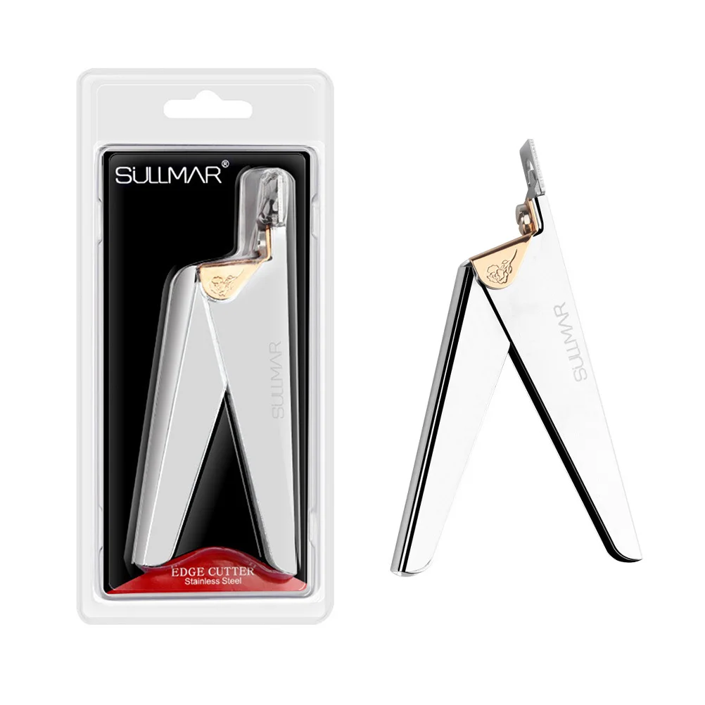 U-förmiger Nagelknipser aus Edelstahl, professionelles Maniküre-Werkzeug für natürliche künstliche Acrylnägel, Pediküre-Schneider, Trimmer