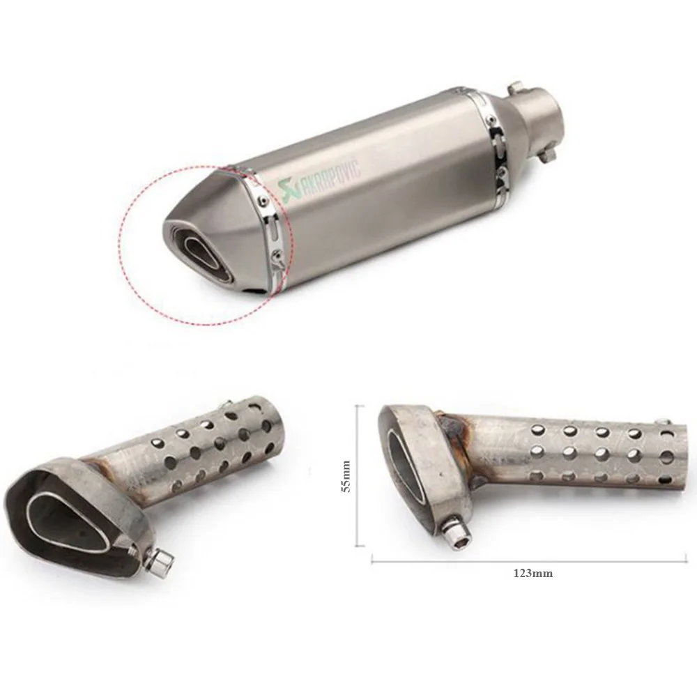 Universal DB killer motorcycle muffler flute DB-killer in direct flow flute muffler muffler muffler noise reduction