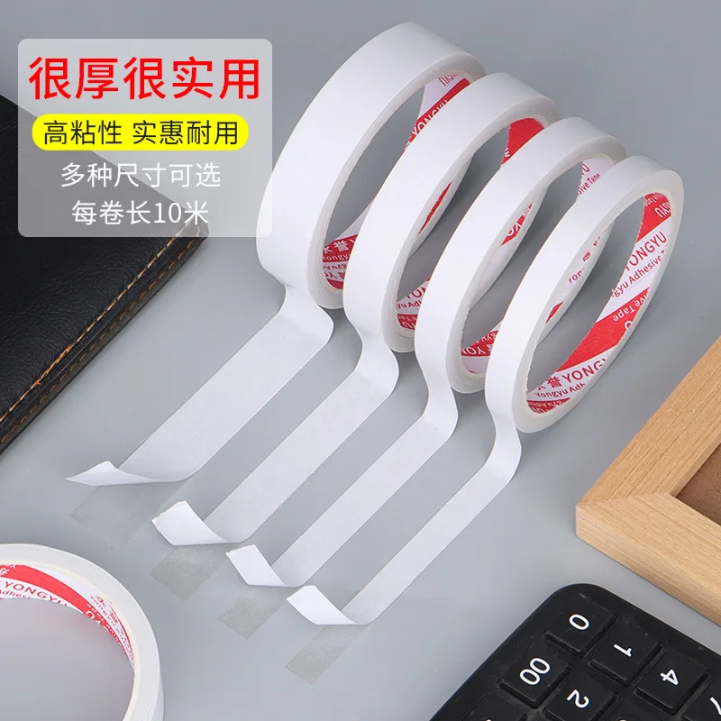 Dubbelzijdige tape hoge stick niet-ponsende ronde transparante nano-lijm blinde doos vaste niet-markerende acryl niet-waslijm