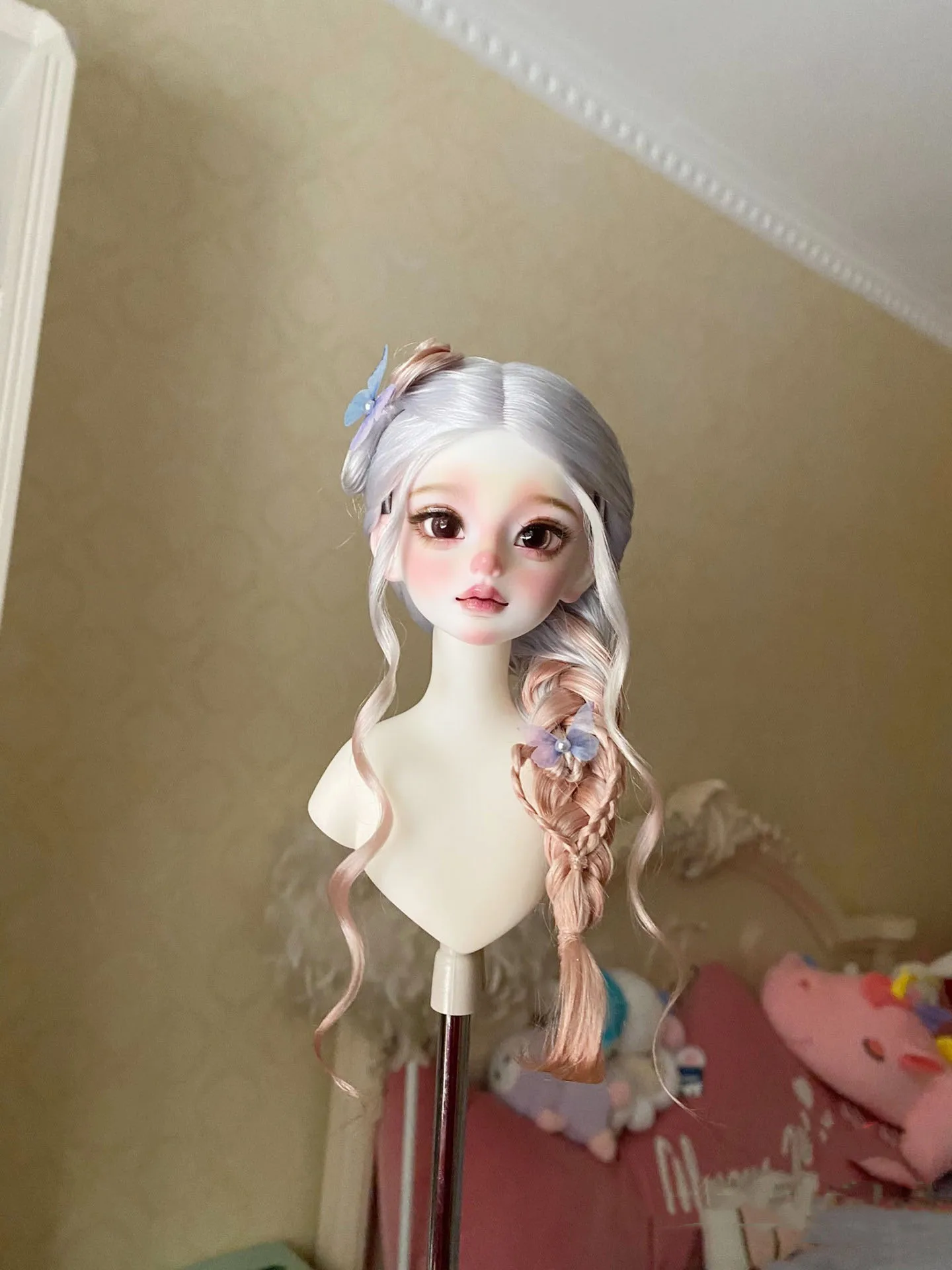 

High-end Wig 1/3 1/4 1/6 BJD Wig，Beautifull Doll Hair Free Shipping