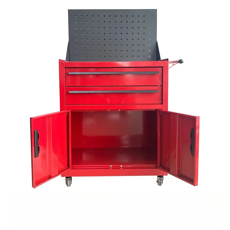 

Thickened tool cart Tool cabinet Mobile multi-function workshop Auto repair repair cabinet Iron sheet hardware parts trolley