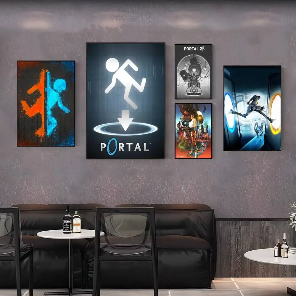 لعبة بوابة ملصق طباعة كوك المطبوخ الرسم على لوحات القماش الجدارية لغرفة المعيشة غرفة نوم ديكور المنزل #2