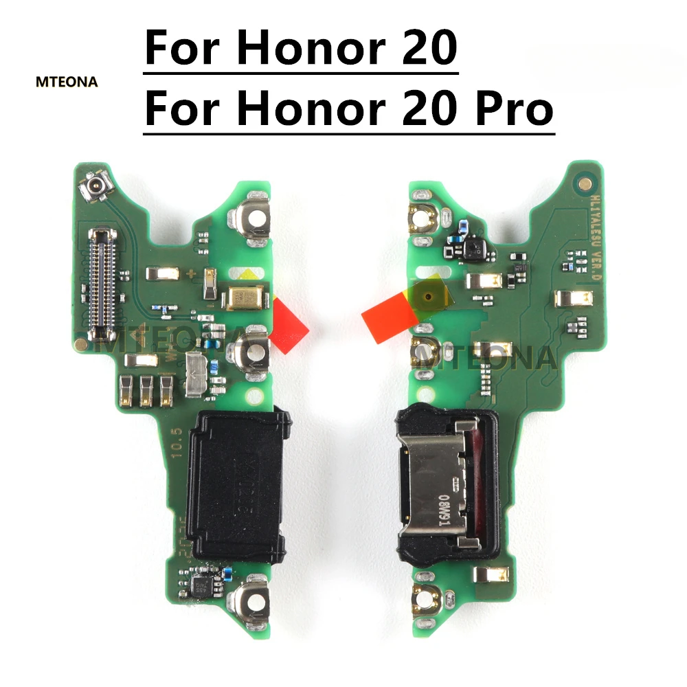 

USB-порт для зарядки, разъем-коннектор, гибкий кабель для зарядки для Huawei Honor 20 Pro, запасные части