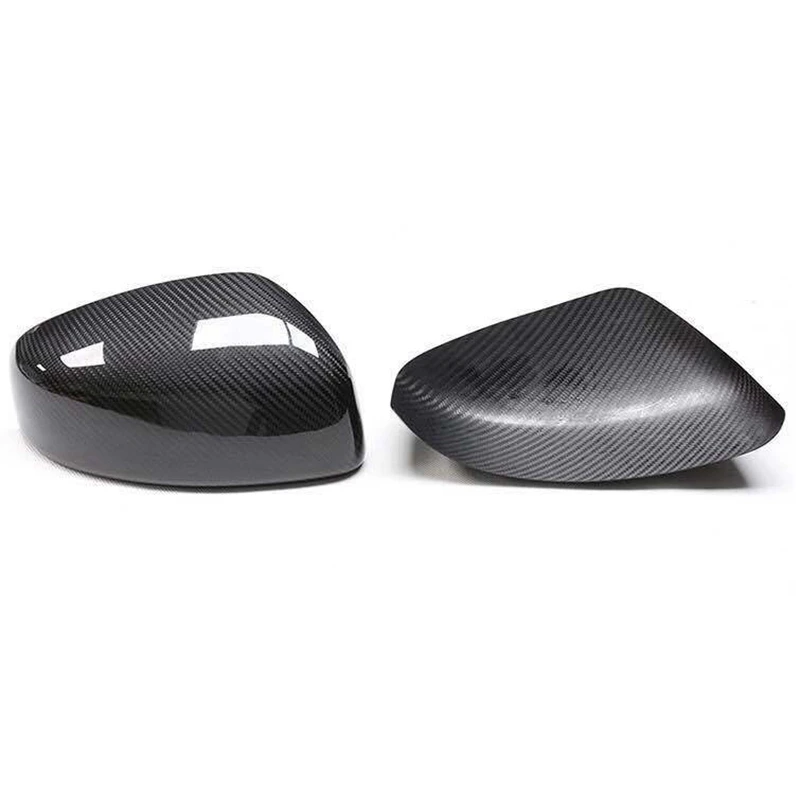 

For Nissan 370Z Z34 2009-2019 Upgrade Real Carbon Fiber Car Side Door Wing Exterior RearView Mirror Cover Trim Cap modification