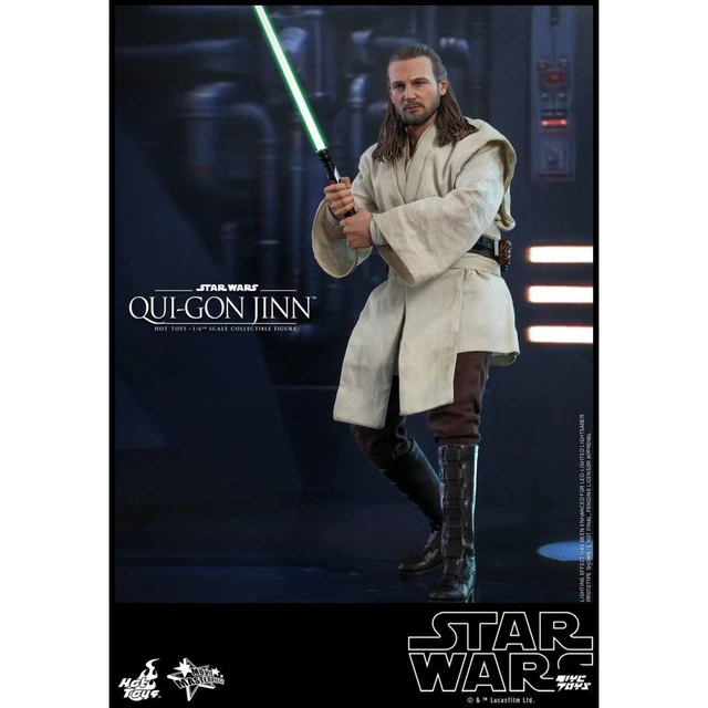 In Stock 100% Original HOTTOYS MMS525 Qui Gon Jinn Star Wars 1/6 Movie  Character Model Art Collection Toy Gift - AliExpress