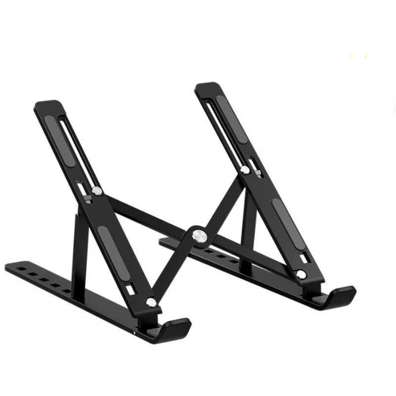 1pc Foldable Laptop Stand Holder Plastic Tablet Support Holder Portable Laptop Holder Rack Support