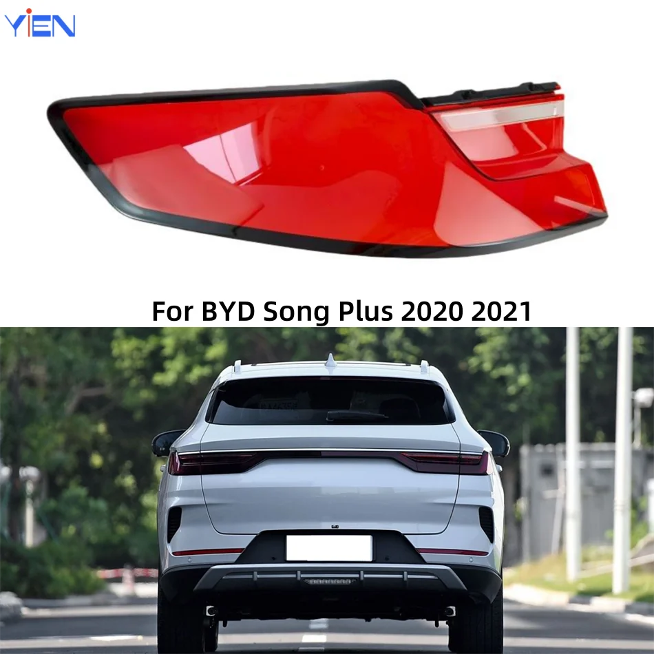 For Byd Song Plus 2020 2021 Acesssories Replacement Car Lights Shell Rear Position Lights Car Taillight Lens Cover