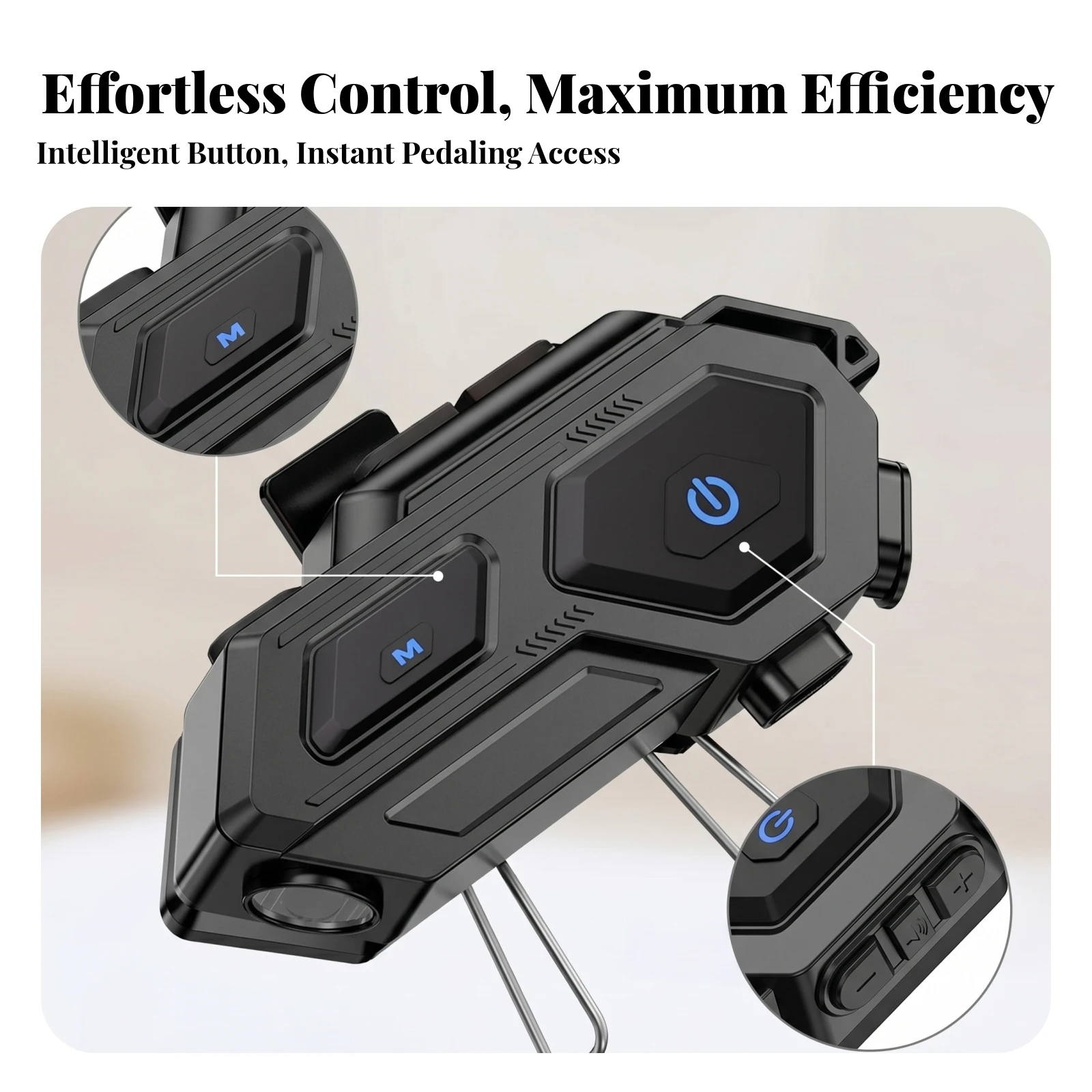 Wired Design Compact Communication Gear Helmet-Mounted Headset Bluetooth Helmet Headset Integrated Voice Receiver for Riders