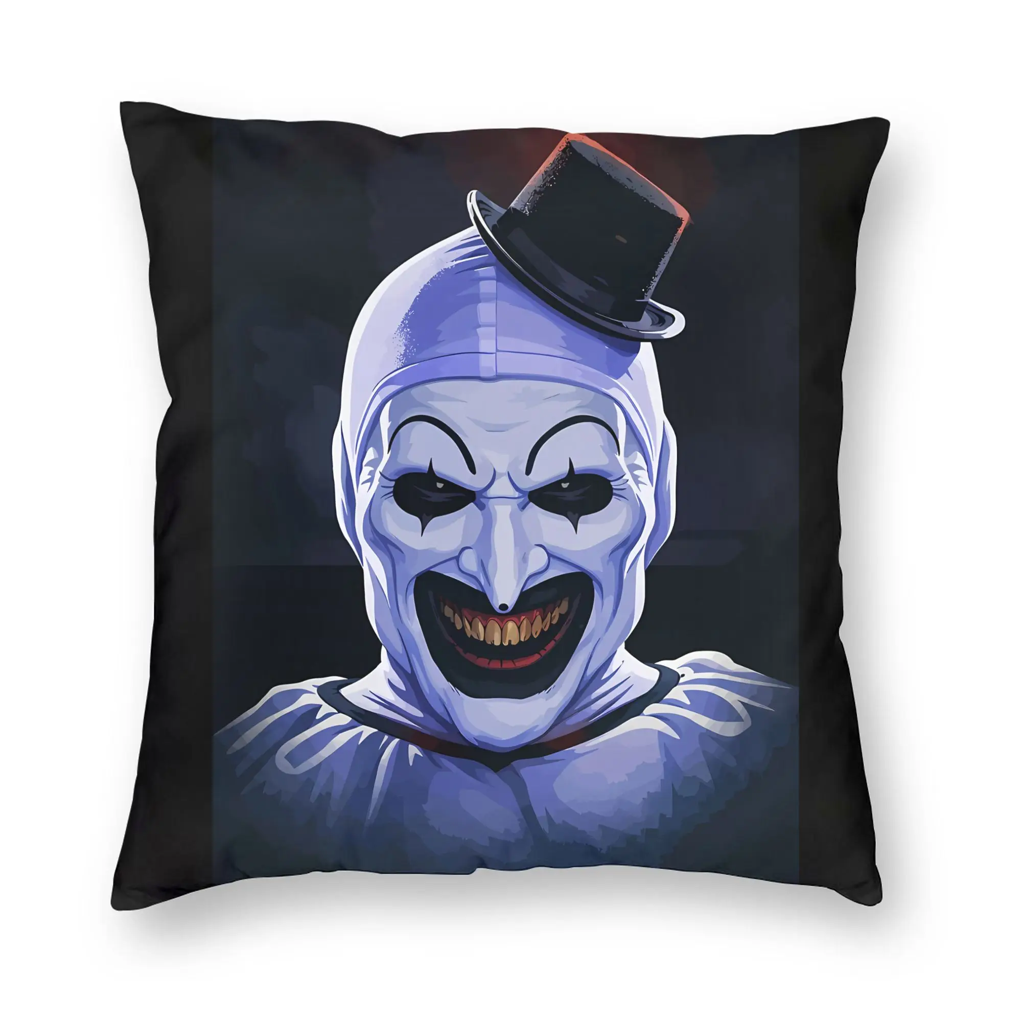 Pillow Cover Terrifier Movie  Funny Pillow Case For Sofa Bedroom Home Decor Pillowcases