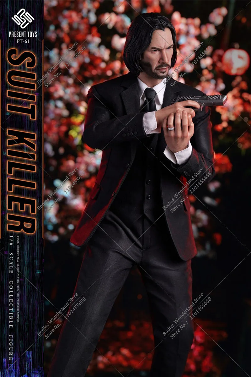 PRESENT TOYS PT-sp61 1/6 Scale tuta da collezione Killer John Wick 12 pollici maschio Solider Action Figure Model Toys for Fans Gifts