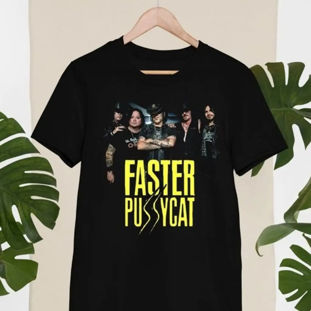 

Новая футболка Faster Pussycat Tour Band для фанатов S 5XL