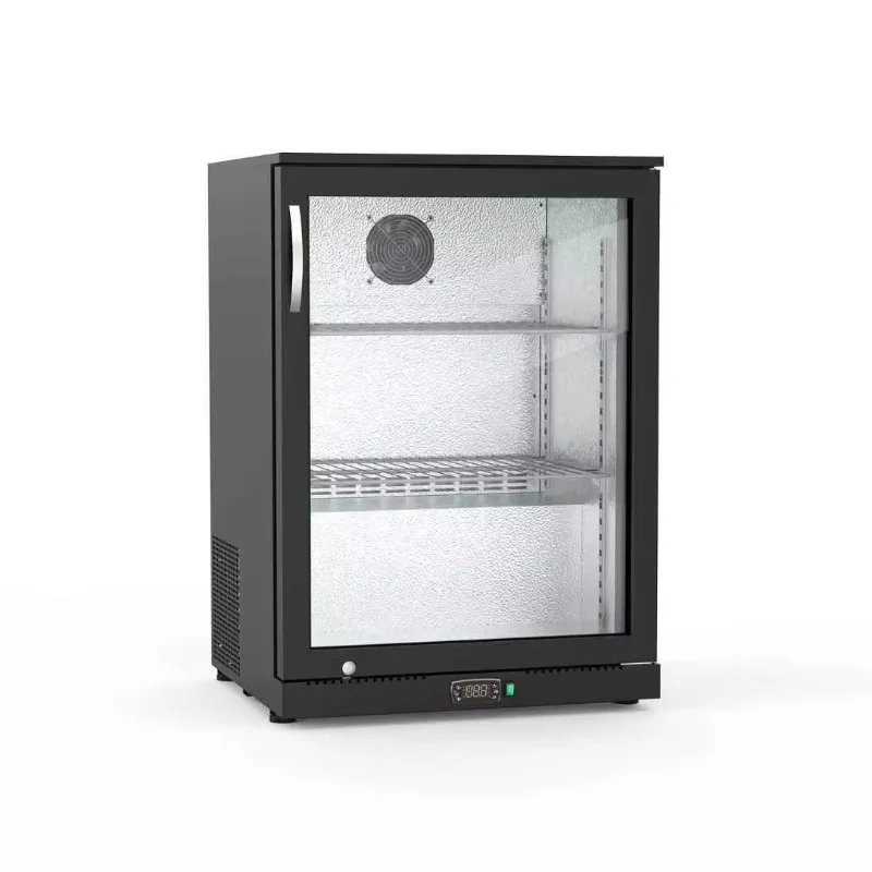 New Mini Bar Refrigerator 1-2-3 Door Display Cabinet Freezer Single Temperature Air Cooling Back Bar Cooler Cabinet