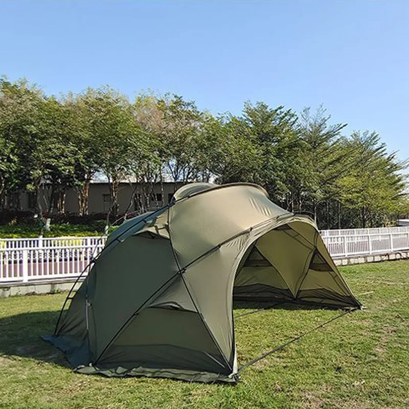 Lightweight spherical tent, outdoor windproof and rainproof large camping tent, camping shelter, family tent