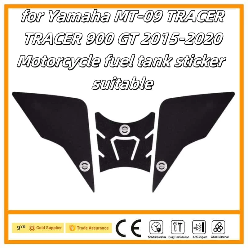 

Motorcycle Sticker Tank Non Slip Tank Traction Side Pad Protective Decal for Yamaha MT-09 TRACER TRACER 900 GT 2015-2020