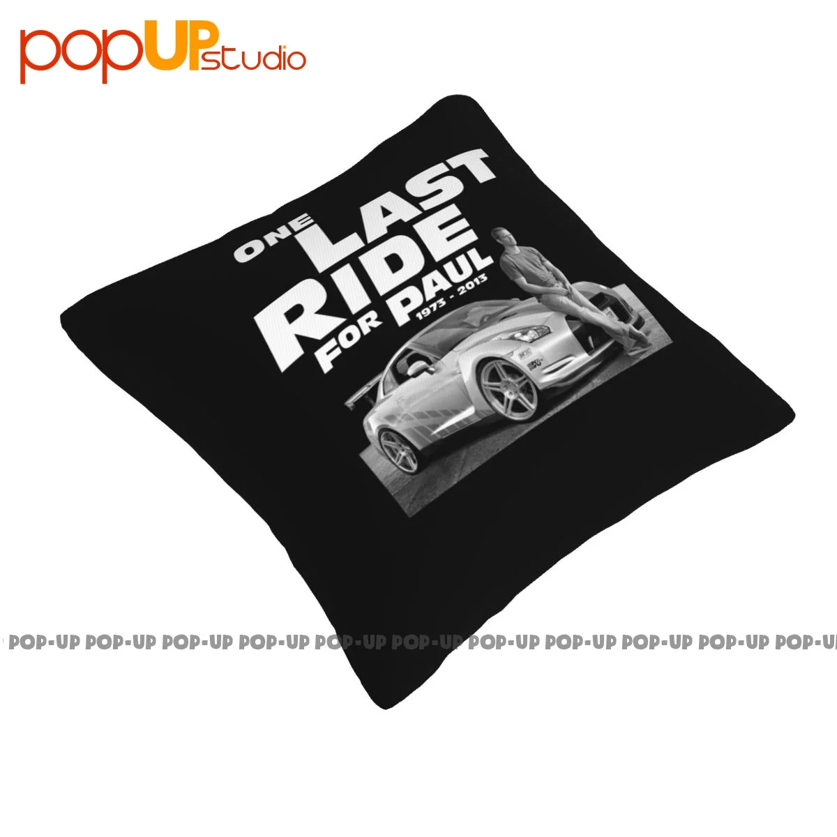 Terse Dominic Toretto And Brian Oconner Fast And Furious P-175 Pillowcase Throw Pillow Cover Natural