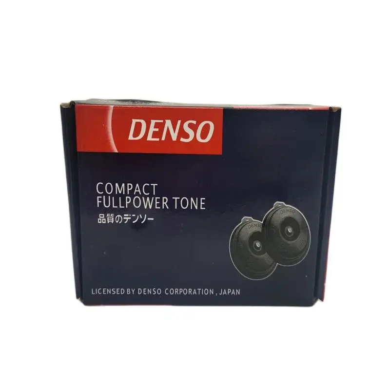 Hot Sale 1 set For DENSO Car air horn Disc shape waterproof niversal Interface Original Quality 12V CAR Toyota HONDA All The Car