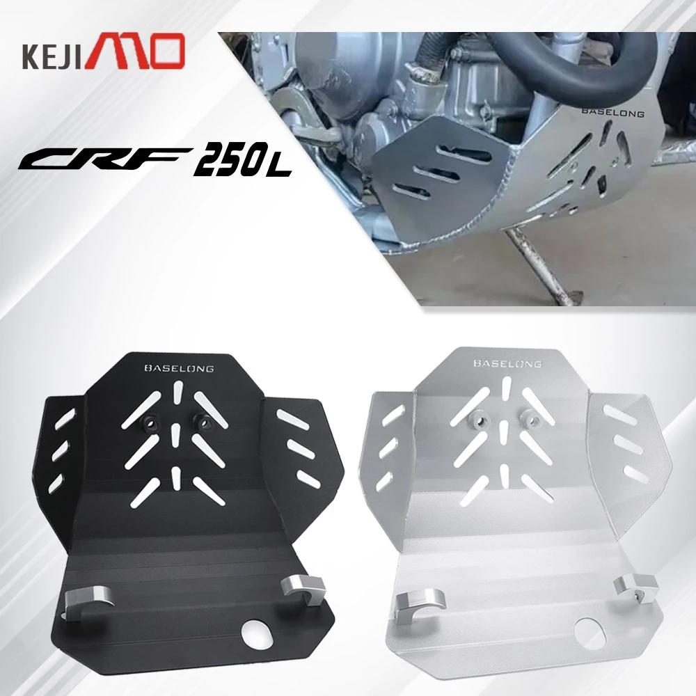 

For HONDA CRF250L CRF 250L 2013-2021 Motorcycle Accessories Skid Plate Protector Engine Under Guard Protection Belly Pan Base