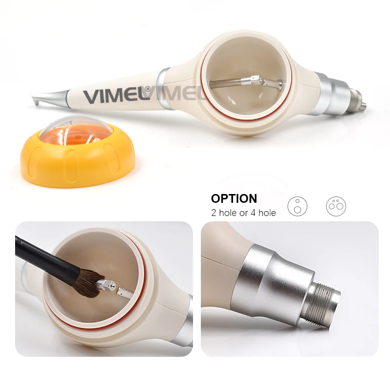 Dental Air Prophy Unit With 2/4 Holes Dental Oral Clean System Sandblasting Machine Chair Accessories
