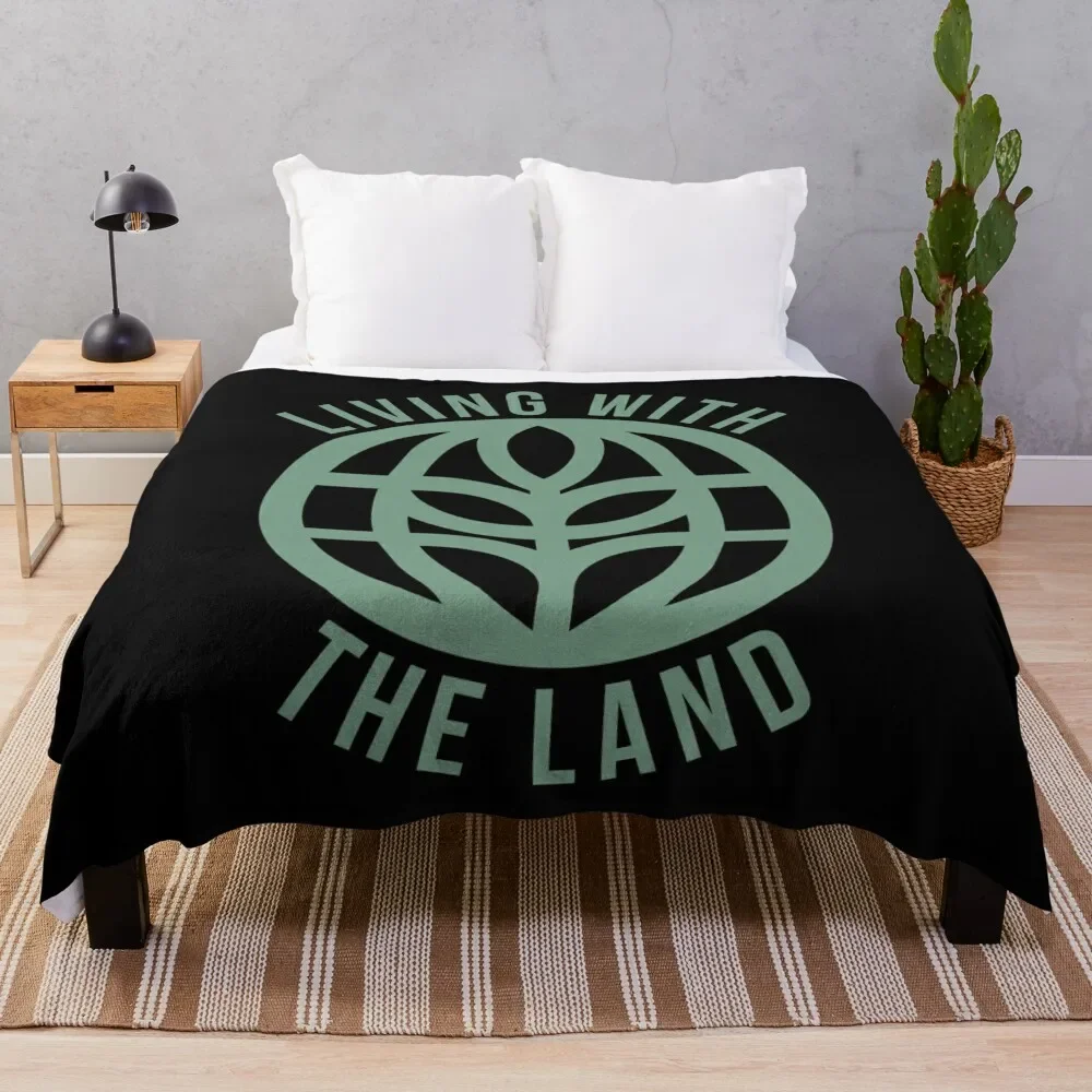 

Living with the Land Throw Blanket Warm Flannel Blanket for Couch Chair Bedroom