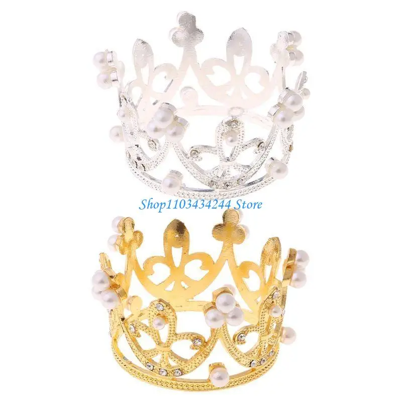 Crown Baby Props Crown Baby Hat Photography Props Headband Ring Mini Decoration