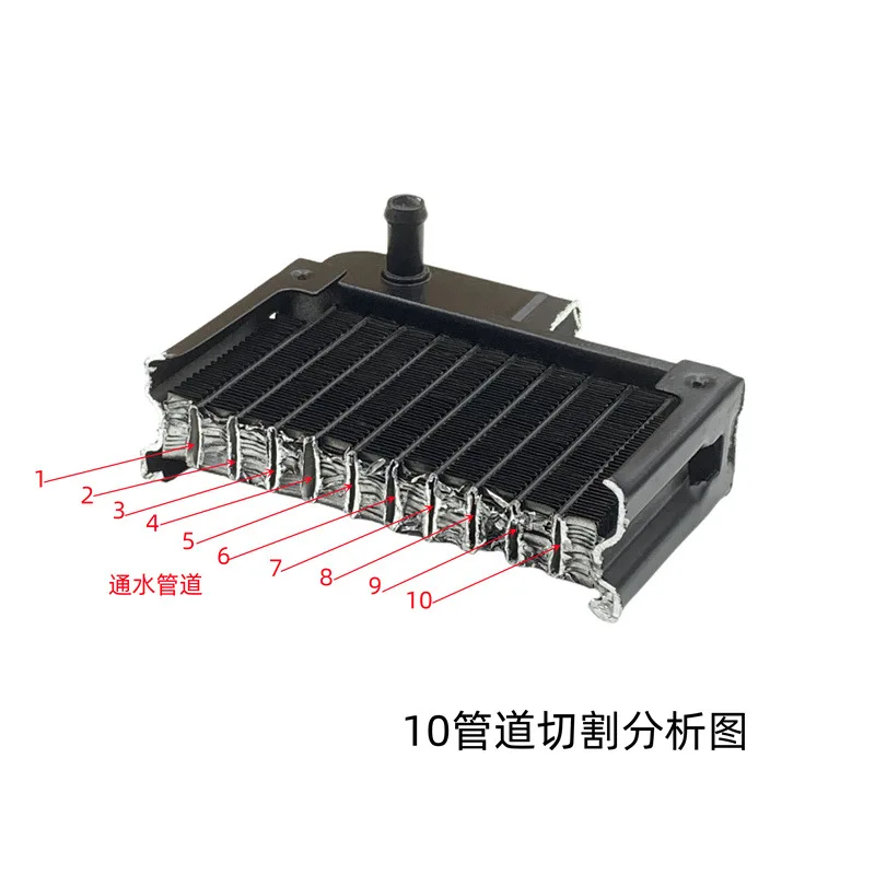 Water cooling   aluminum  industrial row, computer water row 60/80/90/120/240/360 cooling row, heat exchanger