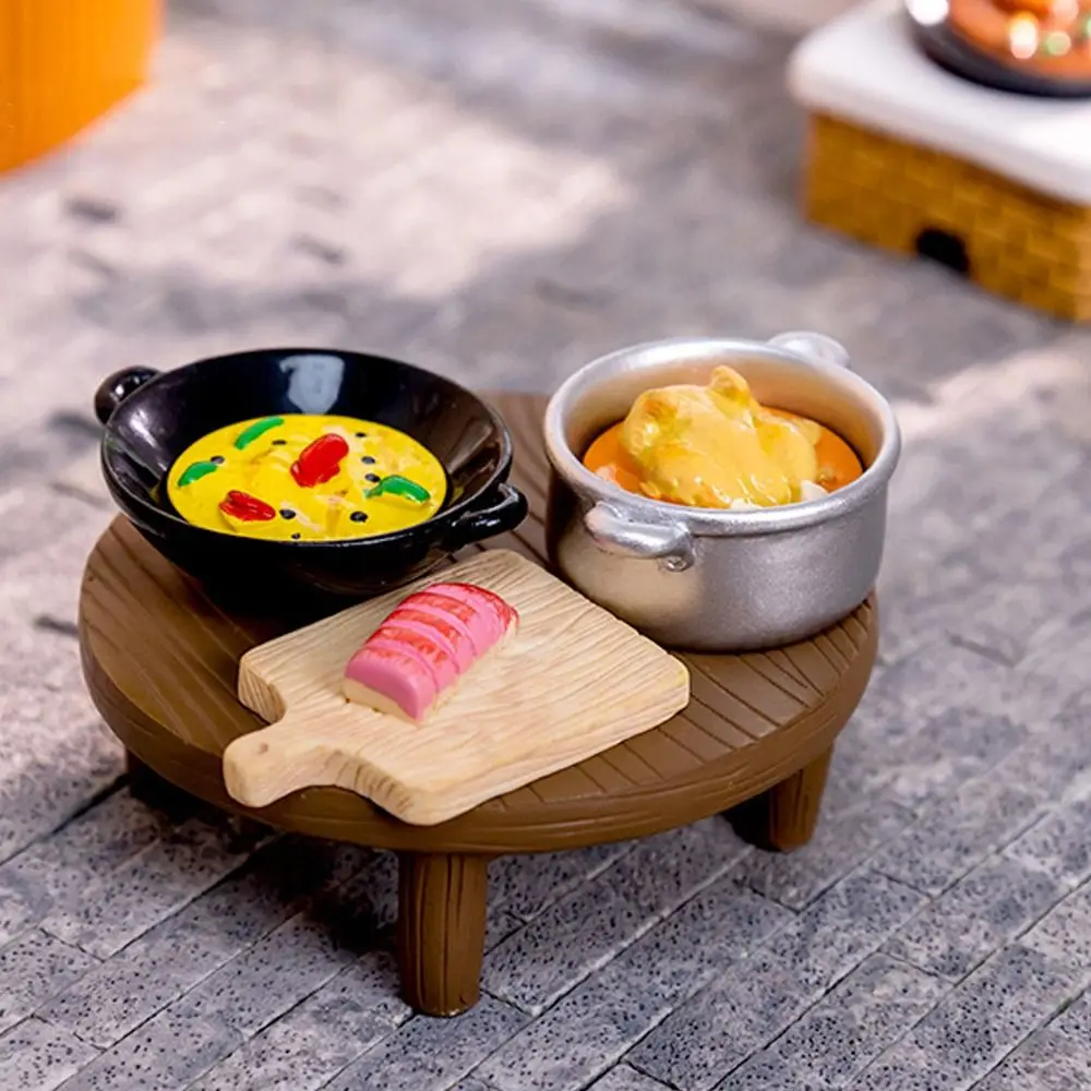 Doll House Decoration Accessories Mini Kitchen Props DIY Micro Landscape Mini Ornaments Crafts Creativity Simulate Food Models