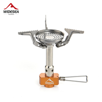 Widesea Camping Gas Burner Tourist Stove Outdoor Portable Heater Cooker Survival Survival Furnace Pocket Picnic Cookware