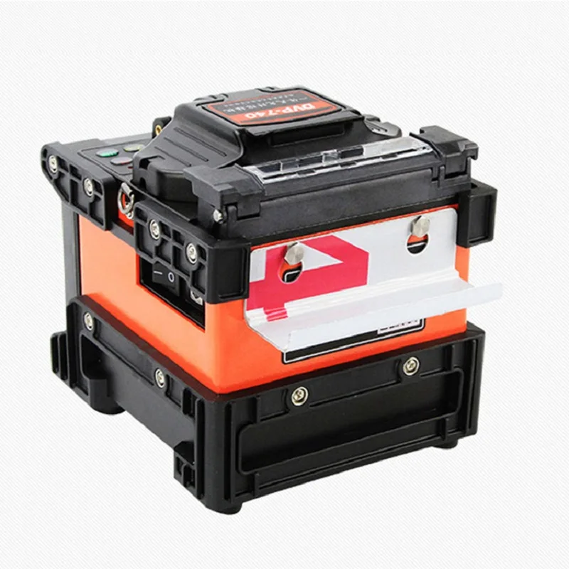 Free Shipping Original DVP Optical Fiber Arc Fusion Splicer with cleaver FTTH Welder Machine DVP-740 multi languages in stocks