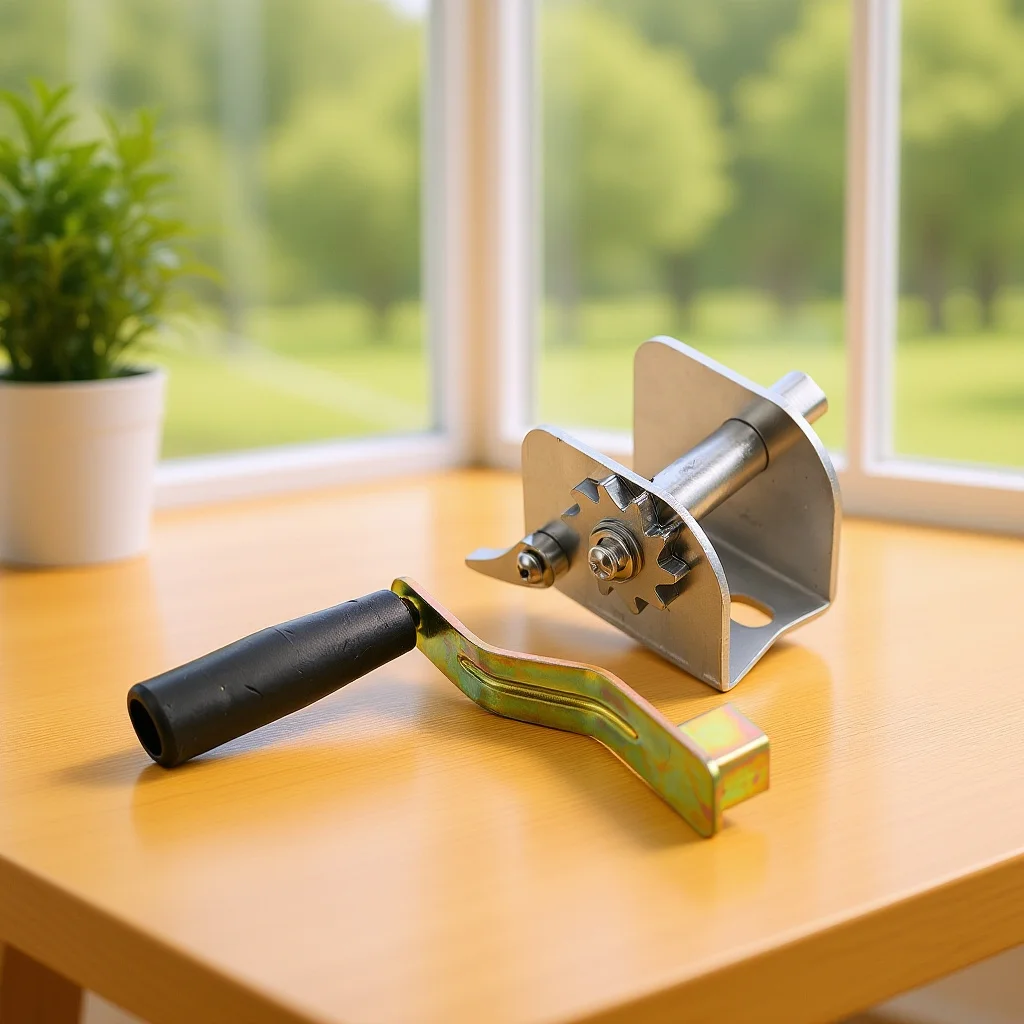 

Hand Crank Tensioning Device For Volleyball Badminton Net Outdoor Sports Metal Winch Kit Portable Net Tightener Tool