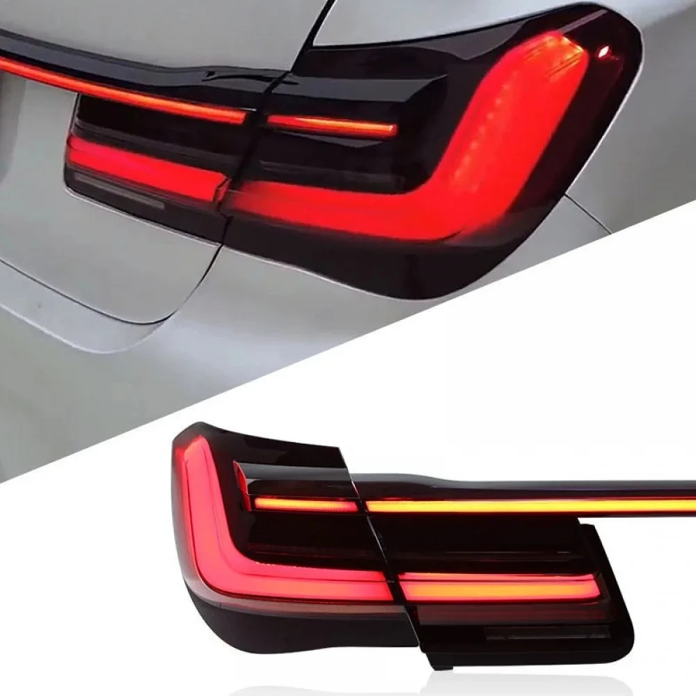 F02 المصابيح الخلفية الديناميكية ل 7 سلسلة مصباح ليد خلفي 2009-2015 730i 740i 760i الفرامل بدوره إشارة الضوء الخلفي ترقية مخصص #4