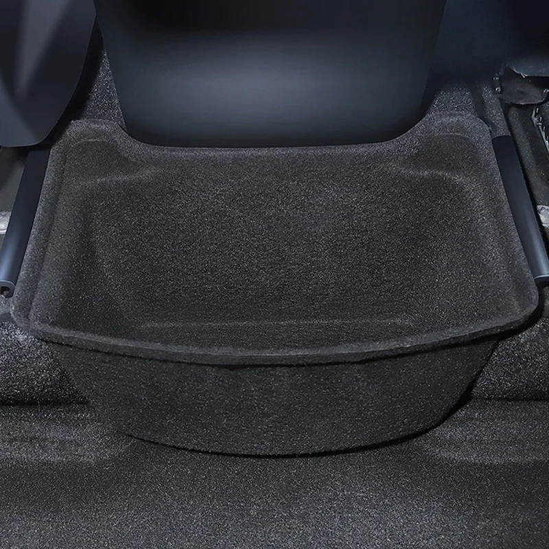 

Rear Center Console Organizer Tray For Tesla Model 3 Model Y Flocking For Tesla Model3 Storage Box ModelY Case Accessories