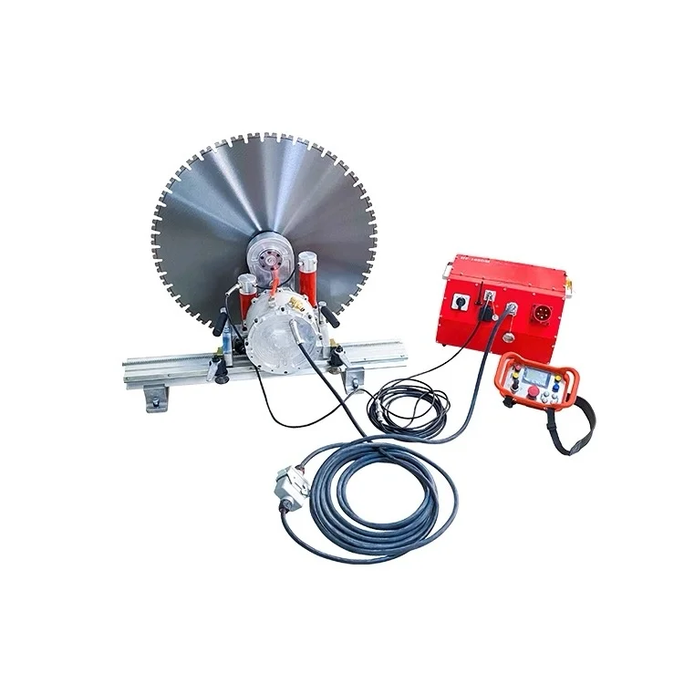 220V 380V 22KW Industrial Electric Concrete Stone Wall Saw 1200mm Blade Brushless Motor 50 60Hz